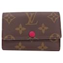 Estojo de Chaves Monogram Fuchsia Louis Vuitton