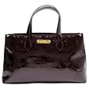 Borsa Louis Vuitton Monogram Vernis Wilshire PM