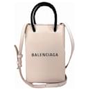 Bolsa de ombro com suporte para telefone Balenciaga