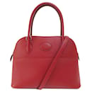 Hermes Bolide 27 Handbag in Rouge Grenat - Hermès