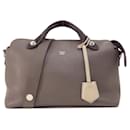 Fendi Women's Gray Leather Handbag