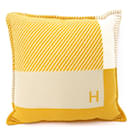 Hermes H Riviera Wool Cashmere Cushion - Hermès