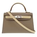 Hermes Kelly de Veau Epsom Handbag - Hermès