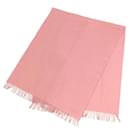 Hermes Cashmere Stole in Pink - Hermès