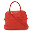 Hermes Bolide 31 Handbag in Rouge Tomato Red - Hermès