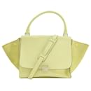 Celine Trapeze Leather Handbag - Céline