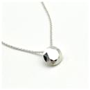 Tiffany Women's Silver Necklace with Faceted Pendant - Tiffany & Co