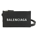 Porte-monnaie en cuir Balenciaga