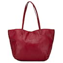 Sac Tote Anagram Loewe en cuir rose