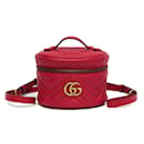 Gucci GG Marmont gepolsterter Leder-Rucksack