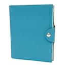 Hermes Ulysse PM Togo Blue Jean Planner Cover - Hermès