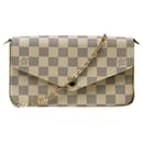 Louis Vuitton Pochette Felicie im Damier Azur