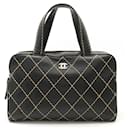 Chanel Wild Stitch Handbag Boston Bag