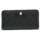 Gucci Guccissima Ribbon Motif Long Wallet