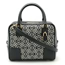 Loewe Amazona 19 Anagram Jacquard Square Bag