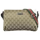 Bolsa de ombro Sherry Line em lona GG da Gucci