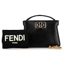 Fendi Nano Peekaboo Cadena Bolsa de Hombro Charm