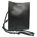 Jil Sander Tangle Small Leather Shoulder Bag