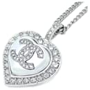 CHANEL Heart Coco Mark Necklace - Chanel