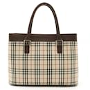 Bolsa tote com padrão Nova Check da Burberry