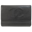 Portefeuille bi-fold Chanel Coco Mark