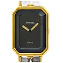 Montre pour femmes Chanel Premiere en acier doré à l'or, quartz H0001