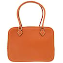 Hermes Plume 20 Epsom Cognac Handbag - Hermès