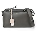 Fendi By The Way Brown Leather Boston Bag