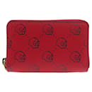 Porte-cartes en cuir de veau rouge Gucci