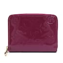 Louis Vuitton Amethyst Monogram Vernis Bi-Fold Wallet