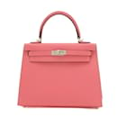 Hermes Kelly 25 Handbag in Rose Azalee - Hermès