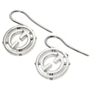 Gucci G Drop Earrings in 18K White Gold