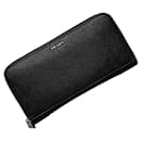 Cartera larga Prada Saffiano en negro