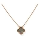 Collier en or rose 18K Van Cleef & Arpels Alhambra