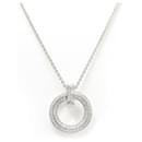 Collar Tiffany T One Circle en oro blanco K18WG - Tiffany & Co