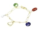 Bracelet en cercle éternel en forme de goutte d'eau avec des haricots Open Heart de Tiffany - Tiffany & Co