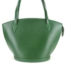 Borsa tote Louis Vuitton in verde Borneo