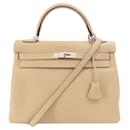 Hermes Kelly 32 Inner Stitching Trench Handbag - Hermès