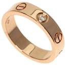 Anillo Cartier Love en oro rosa con diamante