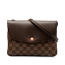 Louis Vuitton Damier Twice Shoulder Bag