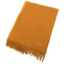 Hermes Camel Cashmere Shawl - Hermès