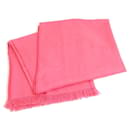 Hermes Cashmere Silk Stole in Pink - Hermès