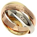 Anillo Cartier Trinity #50 en oro amarillo de 18 quilates