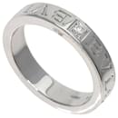 Bvlgari Double 1P Diamond Ring in 18K White Gold - Bulgari