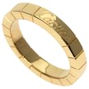 Anel de banda em ouro amarelo 18K Cartier Lanieres