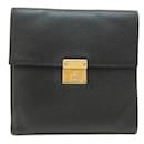 Portefeuille bi-fold Hermes Click 12 Noir - Hermès