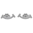 Boucles d'oreilles clous T Smile en diamant en or blanc 18K Tiffany & Co.