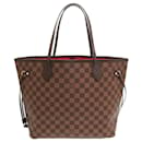 Borsa tote Louis Vuitton Neverfull MM Damier Cerise