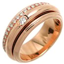 Anel de diamante Possession da Piaget em ouro rosa 18K