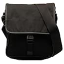 Bolso de Hombro Prada Triangle Plate Saffiano